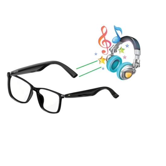 Cuffie per musica da film Occhiali polarizzati Occhiali per chiamate Bluetooth intelligenti Dispositivi indossabili