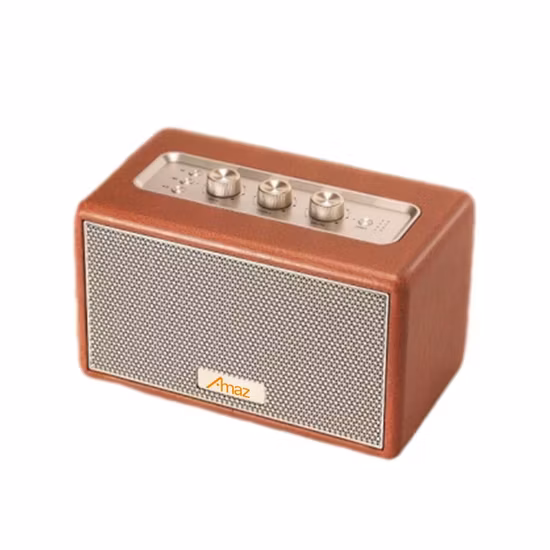 Altoparlante Bluetooth senza fili classico retrò Bt01 TF Mini altoparlante radio Carillon ad alto volume Altoparlante stereo HiFi 3D
