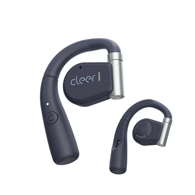 Cuffie Bluetooth wireless a orecchio aperto con gancio girevole per riunioni di lavoro, sport