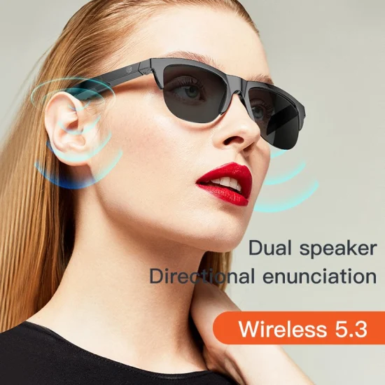 2022 Occhiali da sole Bluetooth audio in vendita calda Occhiali intelligenti alla moda