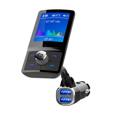 Trasmettitore FM, kit vivavoce per auto Bluetooth con caricatore per auto