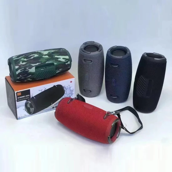 Altoparlante Bluetooth wireless portatile diretto in fabbrica, mini carillon stereo HiFi, altoparlante esclusivo per feste per Xtreme3 ​​Mini