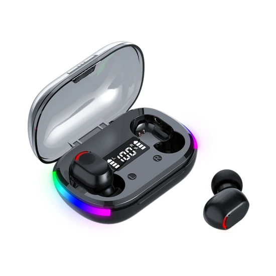 Cuffie Cuffie In-Ear Tws HiFi Stereo Impermeabile Bt5.3 Display LED Lampada RGB Auricolari Bluetooth wireless