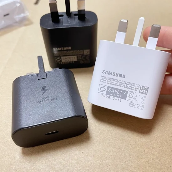 Adattatore USB-C PD per caricabatterie rapido originale di alta qualità 1:1 per telefono cellulare Note10 Spina UE USA