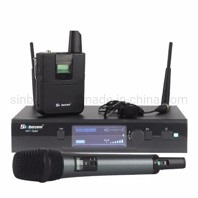 Microfono wireless digitale Sinbosen UHF Ewd1 626-668 MHz Microfono lavalier portatile
