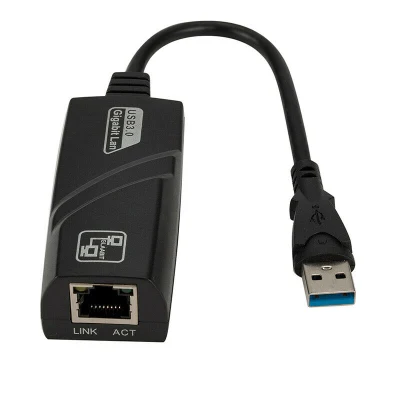 Adattatore Gigabit LAN da USB 3.0 a Ethernet RJ45 10/100/1000 Mbit/s